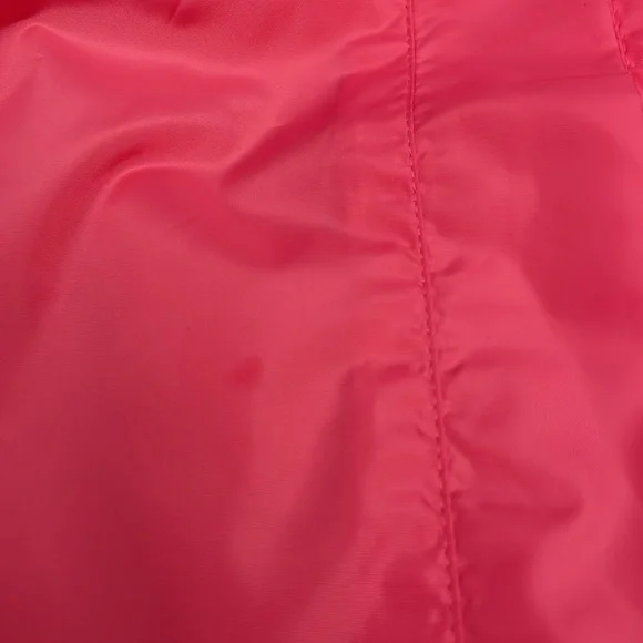 ASOS Pink Cropped Long Sleeve Zip Front Lightweight Windbreaker Hoodie Size 2 - Picture 13 of 14